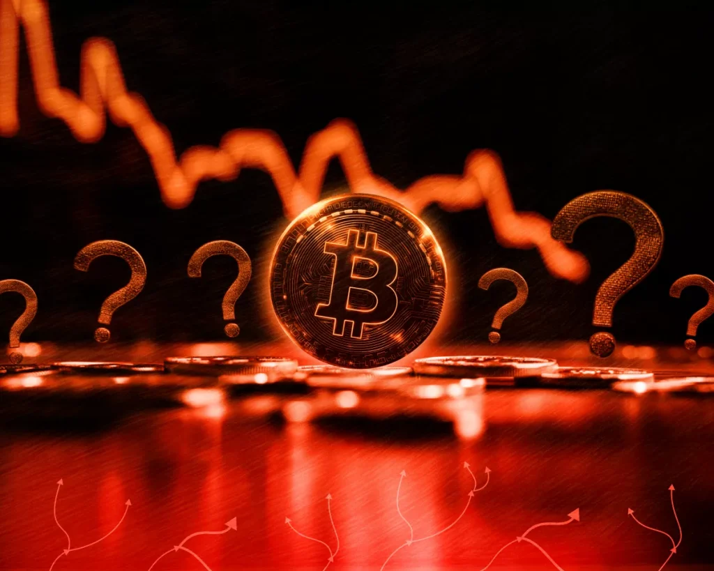 Медвежий рынок биткоина и падение цены BTC ниже 90 тысяч