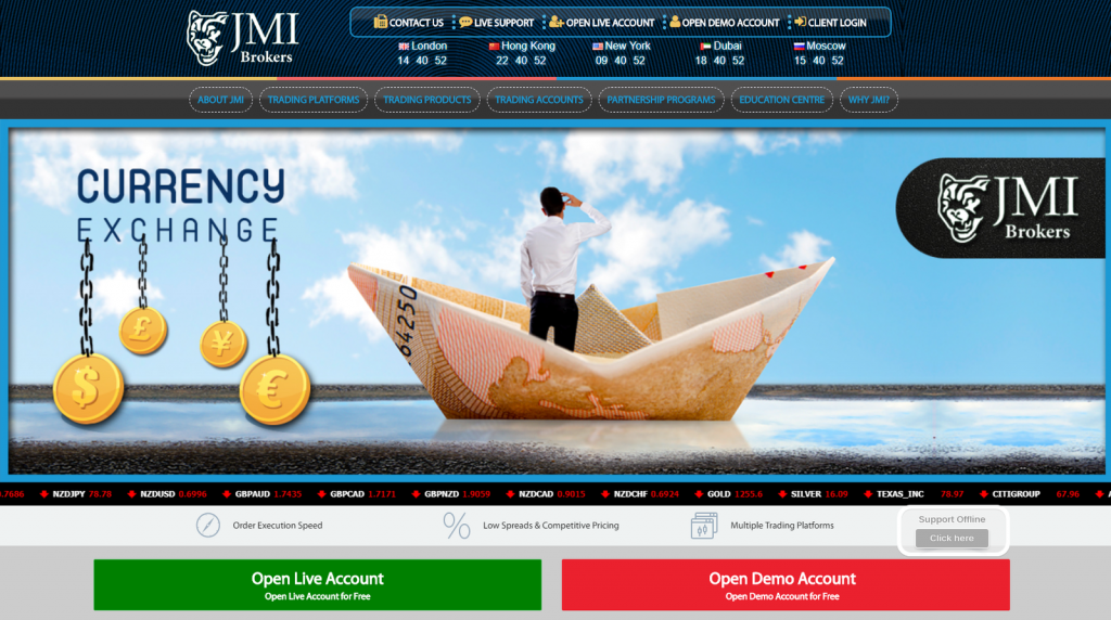 официальный логотип JMI Brokers