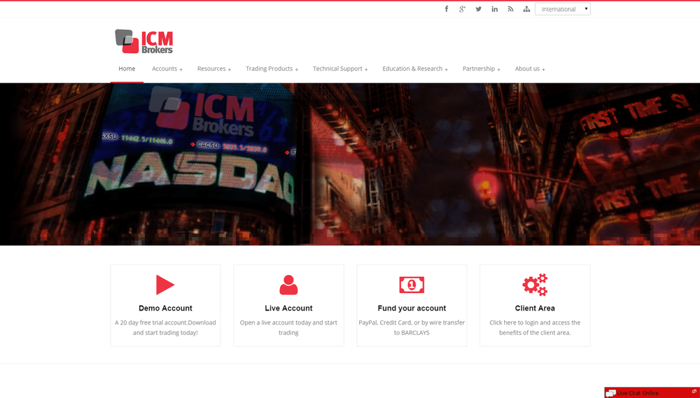 ICM Brokers логотип