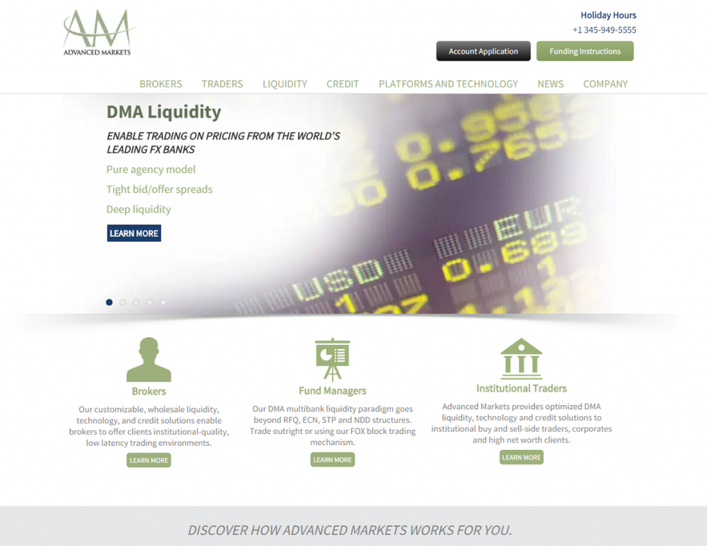 Логотип брокера Advanced Markets